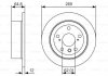 Купити TOYOTA ДИСК ГАЛЬМIВНИЙ ЗАДНIЙ.Avalon,Camry 01-,Lexus ES Toyota Avalon, Lexus ES BOSCH 0986479T13 (фото1) підбір по VIN коду, ціна 1393 грн.