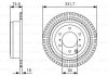 Купити Гальмівний диск Mitsubishi Pajero BOSCH 0986479T90 (фото1) підбір по VIN коду, ціна 1686 грн.