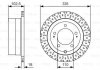 Купити Гальмівний диск Toyota Land Cruiser BOSCH 0986479U32 (фото1) підбір по VIN коду, ціна 1606 грн.