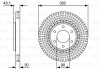 Купить Диск тормозной BOSCH 0 986 479 V51 (фото1) подбор по VIN коду, цена 2077 грн.