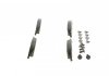 Купить Комплект тормозных колодок из 4 шт. дисков Peugeot 206, 207 BOSCH 0986494039 (фото2) подбор по VIN коду, цена 691 грн.
