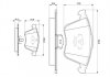 Купити Колодки гальмівні (передні) Ford Focus/Mazda 3/Volvo C30/C70/S40/V50/Opel Vectra C 05-14/V40 12- BOSCH 0986494077 (фото2) підбір по VIN коду, ціна 1555 грн.