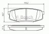 Купити Колодки гальмівні (задні) Toyota Land Cruiser 200 08- Lexus LX, Toyota Land Cruiser, Tundra, Sequoiva BOSCH 0 986 494 380 (фото5) підбір по VIN коду, ціна 1115 грн.