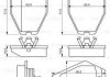 Купить VW Тормозные колодки передние (с датч.) Audi A8 2.5TDI/3.7 -02 Audi A8 BOSCH 0986494436 (фото1) подбор по VIN коду, цена 2656 грн.