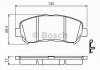 Купити Колодки гальмівні (передні) Nissan Qashqai/X-Trail 07-13 Nissan X-Trail, Juke BOSCH 0 986 494 501 (фото7) підбір по VIN коду, ціна 1067 грн.