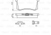 Купить AUDI Колодки тормозные задние A3,Bora, Golf |V, Polo 95- BOSCH 0986494621 (фото8) подбор по VIN коду, цена 838 грн.