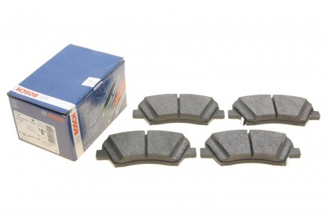 Комплект тормозных колодок из 4 шт. дисков KIA Sorento, Carens BOSCH 0986494691