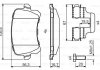 Купити Колодки гальмівні (задні) Audi A6/VW Passat/CC 1.8TSI/2.0TDI 05- Volkswagen Passat, Sharan, Tiguan, Audi Q3, Volkswagen CC BOSCH 0 986 494 731 (фото1) підбір по VIN коду, ціна 1132 грн.