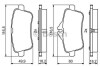 Купить DB Колодки тормозные задн. W166/X166/W176 A/GL/M Class 11- Mercedes M-Class, CLA-Class, GL-Class, W176, GLA-Class, GLE-Class, GLS-Class BOSCH 0986495403 (фото1) подбор по VIN коду, цена 1004 грн.