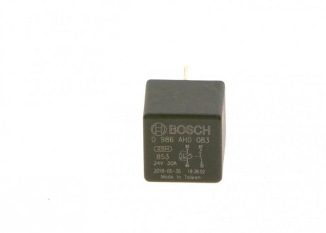 Купить Реле 12V 30A (4-х конт) BOSCH 0986AH0083 (фото1) подбор по VIN коду, цена 211 грн.