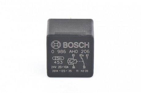 Купить Микро реле 5-конт. 24V 20A BOSCH 0986AH0206 (фото1) подбор по VIN коду, цена 111 грн.