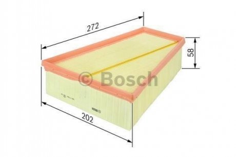 Фильтр воздушный Peugeot 306, Citroen Xsara, Berlingo, Peugeot Partner BOSCH 1457433061