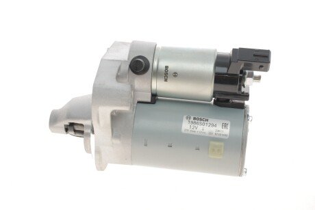 Стартер Citroen C3/C4/Peugeot 108/2008/208/301 1.0/1.2 VTI 12- (12V/1kw) Citroen C3, Peugeot 208, Citroen C-Elysee, DS3, Peugeot 2008, Citroen C1, C4, Peugeot 108 BOSCH 1986S01294