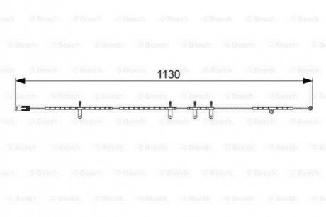 Датчик зносу гальмівних колодок BOSCH 1 987 473 016