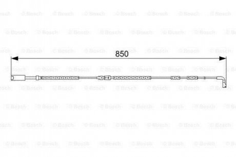 ДАТЧИК ЗНОШУВАННЯ ДИСК.КОЛ.ПЕРЕД BMW E91, E90, E92, X1 BOSCH 1 987 473 030