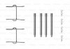 Купити К-т настановний зад. гальм. колодок DB Vito W638, PEUGEOT 406/605/607 Peugeot 605, 406, 607 BOSCH 1987474223 (фото1) підбір по VIN коду, ціна 362 грн.
