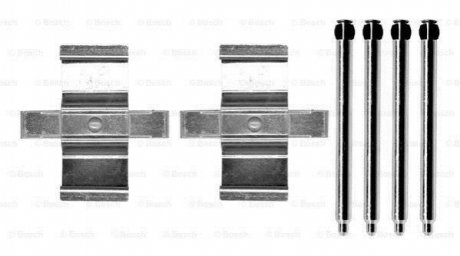 Монтажный Комплект тормозных колодок BMW E23, E32, Mercedes W140, W210, S210 BOSCH 1 987 474 730