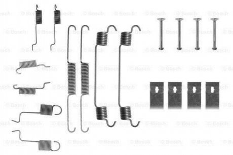 Установочный Комплект. торм. кол. MAZDA 323 -98 BOSCH 1987475123