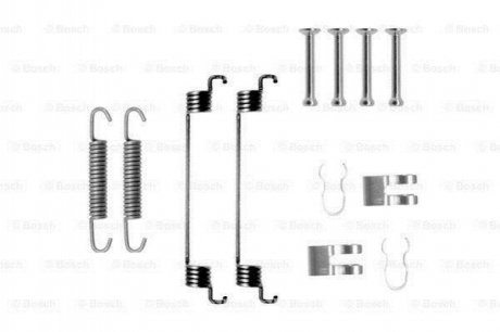 Купить К-т крепления задних тормозных колодок FIAT PUNTO 99- Fiat Panda, 500, Punto BOSCH 1987475268 (фото1) подбор по VIN коду, цена 332 грн.