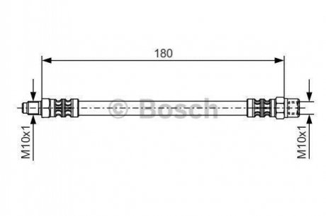 Гальмівний шланг BOSCH 1987476302
