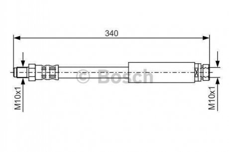 Купить Шланг тормозной Ford Scorpio BOSCH 1 987 476 433 (фото1) подбор по VIN коду, цена 451 грн.