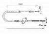 Купить DB Трос ручн.тормоза лев.207-310 86-(нов.тип)1862мм Mercedes T1/T2, W901, W902, W904 BOSCH 1987477119 (фото1) подбор по VIN коду, цена 844 грн.