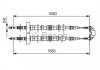 Купити Гальмівний трос Opel Zafira BOSCH 1987477528 (фото1) підбір по VIN коду, ціна 1755 грн.
