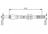 Купить Шланг тормозной Volvo XC90 BOSCH 1 987 481 021 (фото1) подбор по VIN коду, цена 569 грн.