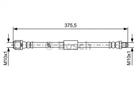 Гальмівний шланг Mercedes CLS-Class, W212, S212 BOSCH 1987481608