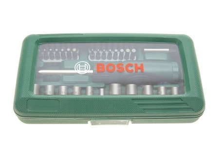 Набор бит Promo-Line (43шт) + универсальный магнитный держатель BOSCH 2607019504