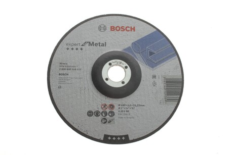 Круг отрезной 180x3x22,23 mm Expert for Metal BOSCH 2608600316