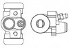 Купити Гальмівний циліндр робочий BOSCH f026002384 (фото5) підбір по VIN коду, ціна 867 грн.