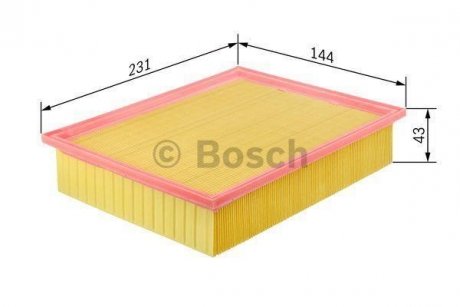 Фільтр повітряний BOSCH f 026 400 037
