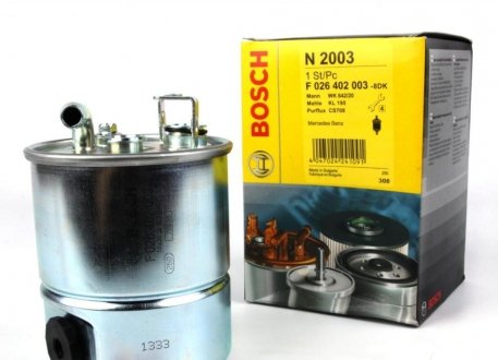 Фильтр топливный MB Sprinter 2.7CDI 00- Mercedes W901, W902, W903, W904, Sprinter BOSCH f 026 402 003