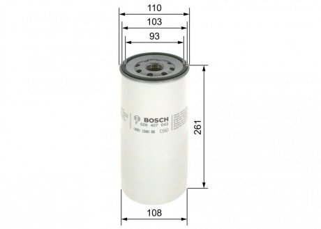 Купить Фильтр масла RENAULT C-Serie 13- BOSCH f026407043 (фото1) подбор по VIN коду, цена 669 грн.