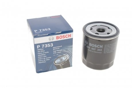 Фильтр масляный Citroen Berlingo/C3/C4/C5 1.9D/2.0HDi 98-05/1.2 PureTech 14-/Jumper 2.0-2.2HDi 01- BOSCH f026407353