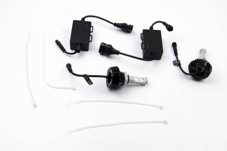 Автомобильная лампа HB4 LED 12/24V 9006 4000 Lm WHITE 6000K CANBUS (2 шт) BOSMA 6445