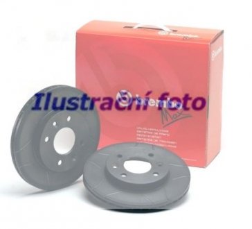 Купити Гальмівний диск Ford Sierra, Scorpio, Focus, Fiesta BREMBO 08.4931.76 (фото1) підбір по VIN коду, ціна 1705 грн.