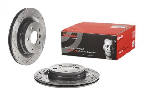 Купити Гальмівний диск BREMBO 09.C743.21 (фото1) підбір по VIN коду, ціна 4590 грн.