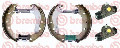 Купить Барабанный тормозной механизм Fiat Doblo BREMBO k23 059 (фото1) подбор по VIN коду, цена 7433 грн.