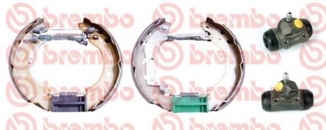 Купить Барабанный тормозной механизм Smart Roadster, Fortwo BREMBO k50 005 (фото1) подбор по VIN коду, цена 8153 грн.