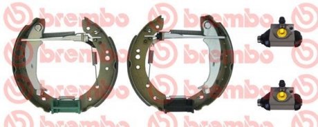 Купить Барабанный тормозной механизм Smart Forfour, Mitsubishi Colt BREMBO k54 012 (фото1) подбор по VIN коду, цена 8015 грн.