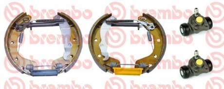 Купить Барабанный тормозной механизм Opel Corsa, Astra BREMBO k59 029 (фото1) подбор по VIN коду, цена 5664 грн.