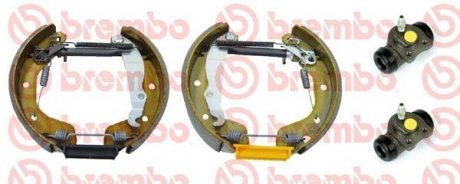 Барабанный тормозной механизм Opel Vectra, Astra, Daewoo Nexia, Opel Corsa BREMBO k59 032