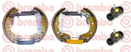 Барабанный тормозной механизм Opel Vectra, Astra, Corsa BREMBO k59 036