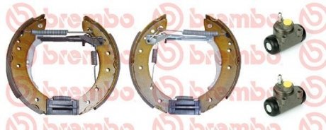 Барабанный тормозной механизм Peugeot 306, Citroen Xsara, Peugeot 206 BREMBO k61 065