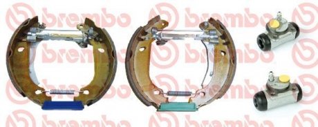 Барабанный тормозной механизм Renault Twingo BREMBO k68 055