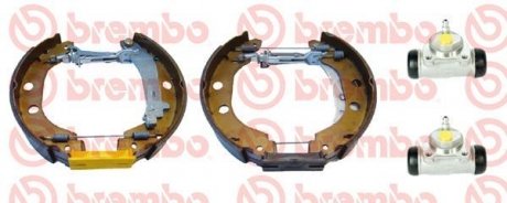 Барабанный тормозной механизм Renault Kangoo, Nissan Kubistar BREMBO k68 064