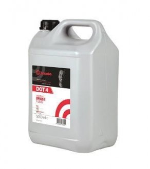 Купить Жидкость тормозная DOT 4 5л BREMBO l 04 050 (фото1) подбор по VIN коду, цена 1205 грн.