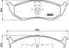 Купити ГАЛЬМІВНІ КОЛОДКИ ДИСКОВІ Chrysler Neon, Voyager, Dodge Neon, Caravan BREMBO p11 008 (фото1) підбір по VIN коду, ціна 1845 грн.